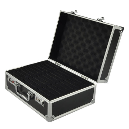 Graded Card Storage Case with Combination Lock and Handle