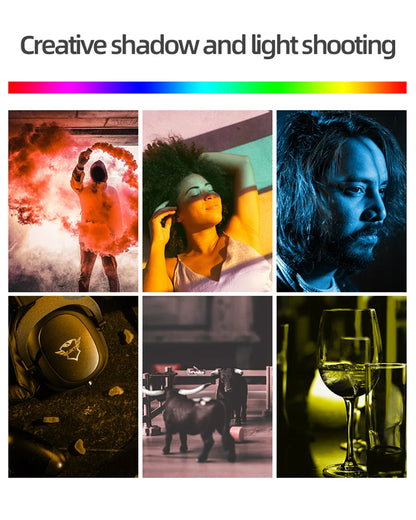 RGB Sunset Projection Lamp | Remote Control Colorful Atmosphere LED Light for TikTok, Room, and Decor