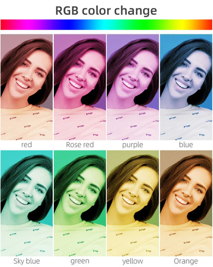 RGB Sunset Projection Lamp | Remote Control Colorful Atmosphere LED Light for TikTok, Room, and Decor