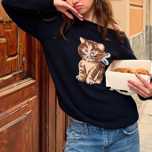 Autumn/Winter Casual Vacation Woolen Top Sweater