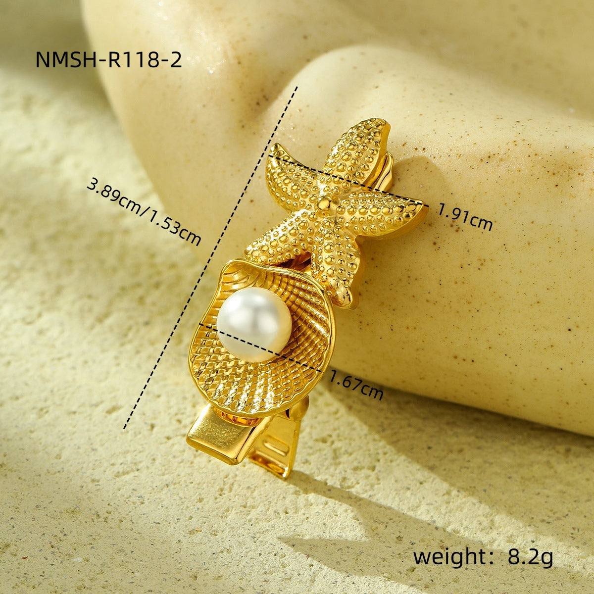 NMSH-R118-2 Barrettes