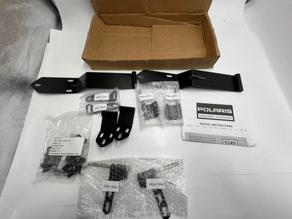 Polaris PAA378-HDWR-LG Heavy Duty Black Flush-Mount RV/Trailer Door Latch with Keys