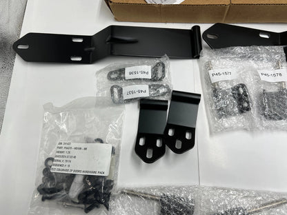 Polaris PAA378-HDWR-LG Heavy Duty Black Flush-Mount RV/Trailer Door Latch with Keys