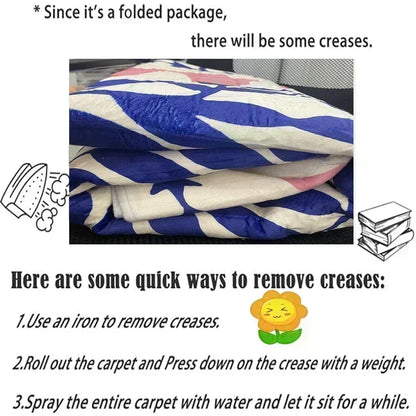 Car Wheel Rim Design Round Anti-Slip Rug – Racing Style Floor Mat for Home Garage Decor