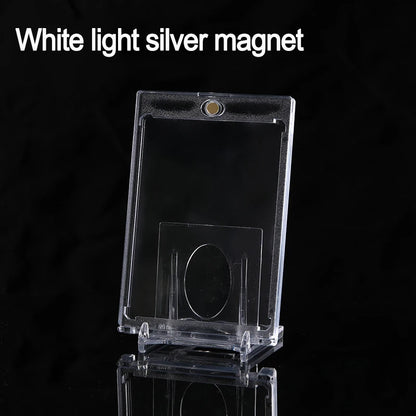 35PT Magnetic Clear Card Holder Protective Display Case – For Idol Photos, Sports Cards, Trading Cards & Collectibles