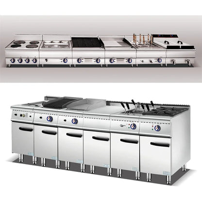 High Capacity Electric & Gas Chicken Rotisserie Machine Oven Fryer Customizable