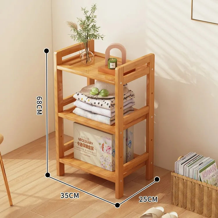 Kitchen Shelf Rack Floor Standing Multi-Layer