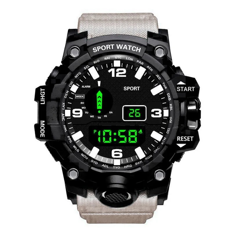 Men's/Miltary Sports Electronic Waterproof Digital Wristwatch