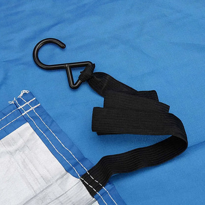 Polyester Outdoor Car Half Cover – Universal Fit for Sedan, SUV, Hatchback & Pickup, All-Weather Protection