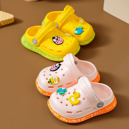 Cute Children's Soft Soled Anti-Slip Flip Flops for Indoor/Outdoor