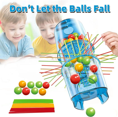 Don’t Let the Ball Fall – Family Strategy Board Game Fun Skill Game for Kids & Adults