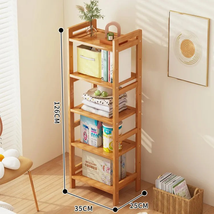 Kitchen Shelf Rack Floor Standing Multi-Layer
