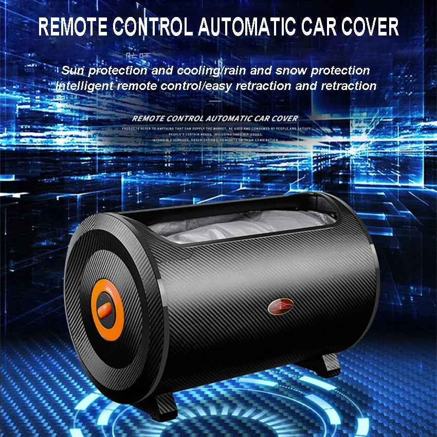 Fully Automatic Car Cover Remote Control Sun‑Proof Canopy All‑Weather Protection