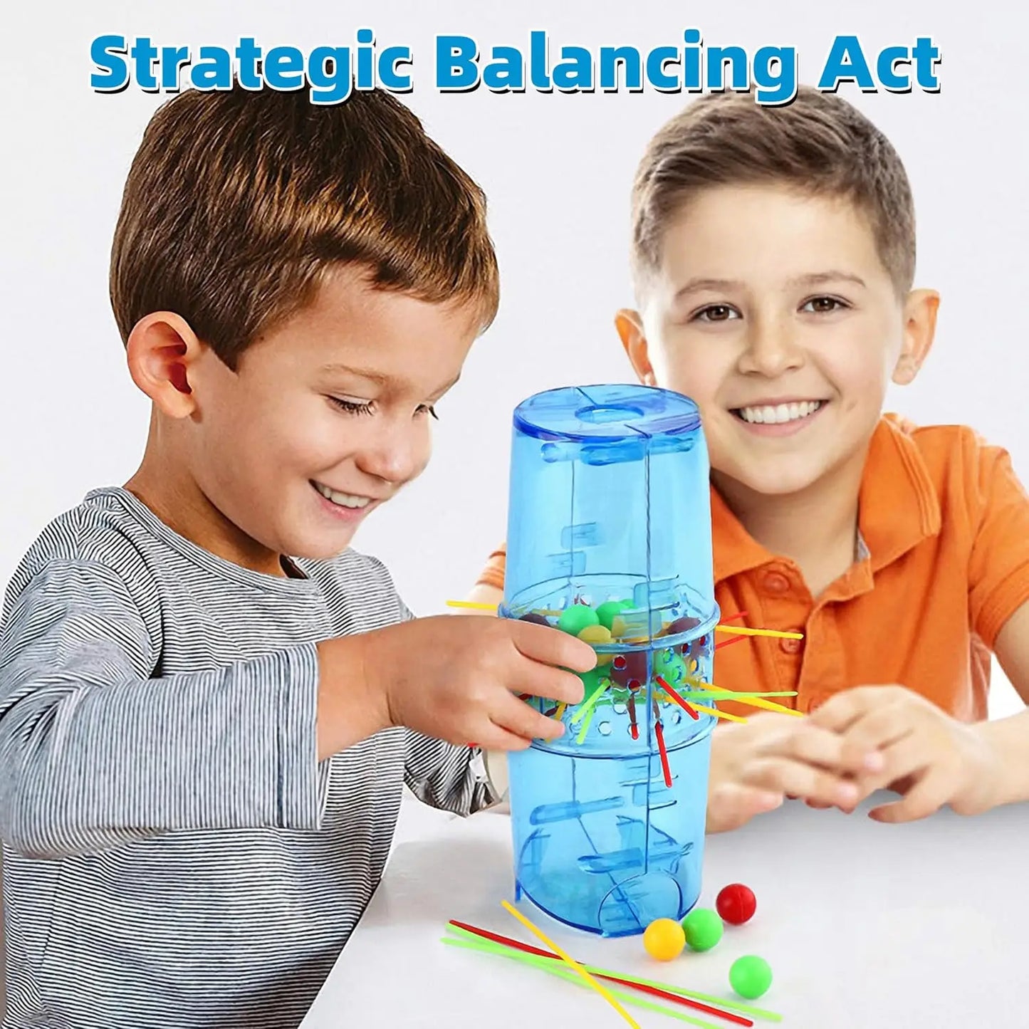 Don’t Let the Ball Fall – Family Strategy Board Game Fun Skill Game for Kids & Adults