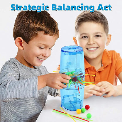 Don’t Let the Ball Fall – Family Strategy Board Game Fun Skill Game for Kids & Adults