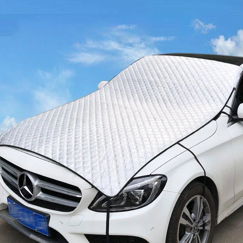 Universal Car Cover – Sun, Snow & Rain Protection, Dustproof, Waterproof Exterior Cover for Sedan & SUV