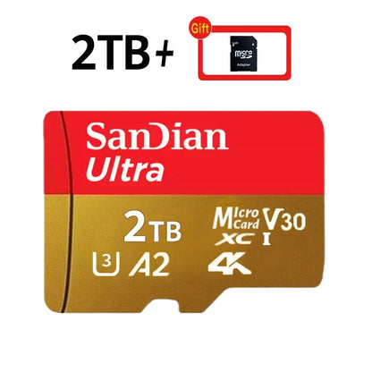 SanDian Ultra MicroSD Card – High-Speed V10 Memory Card 2TB/1TB/512GB/256GB
