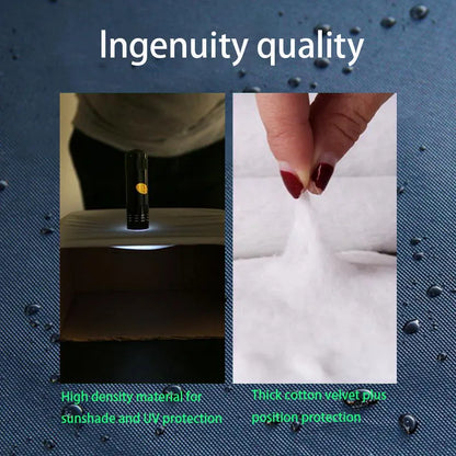 Full Vehicle Car Cover Dacron – Universal Fit, UV & Sun Protection, Heat Insulation, Scratch & Environmental Protection