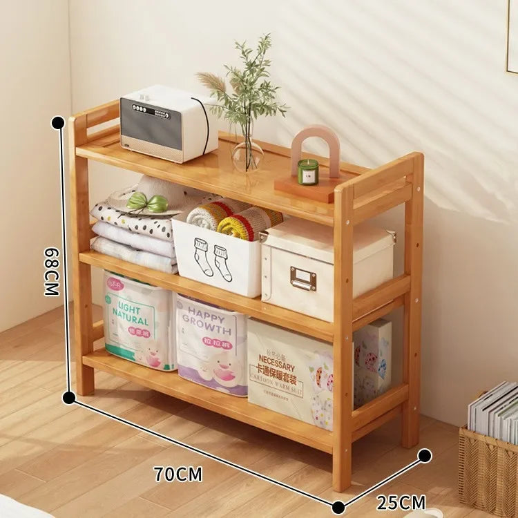 Kitchen Shelf Rack Floor Standing Multi-Layer