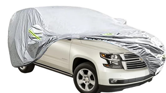 Full Vehicle Car Cover Dacron – Universal Fit, UV & Sun Protection, Heat Insulation, Scratch & Environmental Protection