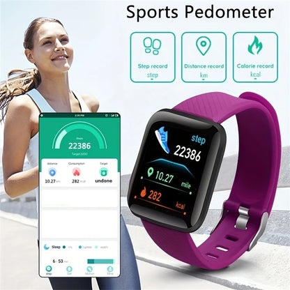 Men/Women Smart Watch Waterproof Sport Wristband Running Fitness Monitor