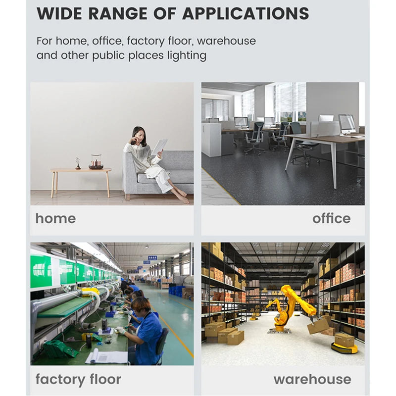 Fan Shape Foldable 28W E27 LED Bulb AC220V/110V White Light 6500K Bulb