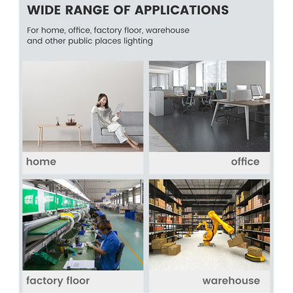 Fan Shape Foldable 28W E27 LED Bulb AC220V/110V White Light 6500K Bulb