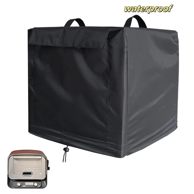 Outdoor BBQ Grill Cover – Waterproof Oxford Fabric, Portable, Heavy-Duty Protection