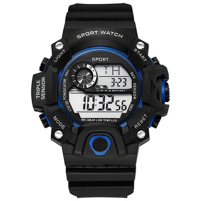 Men's/Miltary Sports Electronic Waterproof Digital Wristwatch