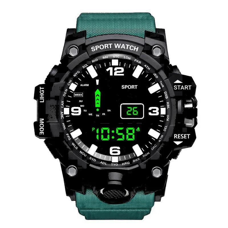 Men's/Miltary Sports Electronic Waterproof Digital Wristwatch