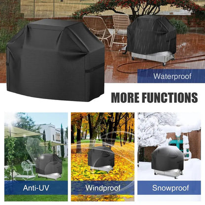 Outdoor Grill Cover Waterproof Heavy Duty BBQ Cover Weather Resistant UV Large