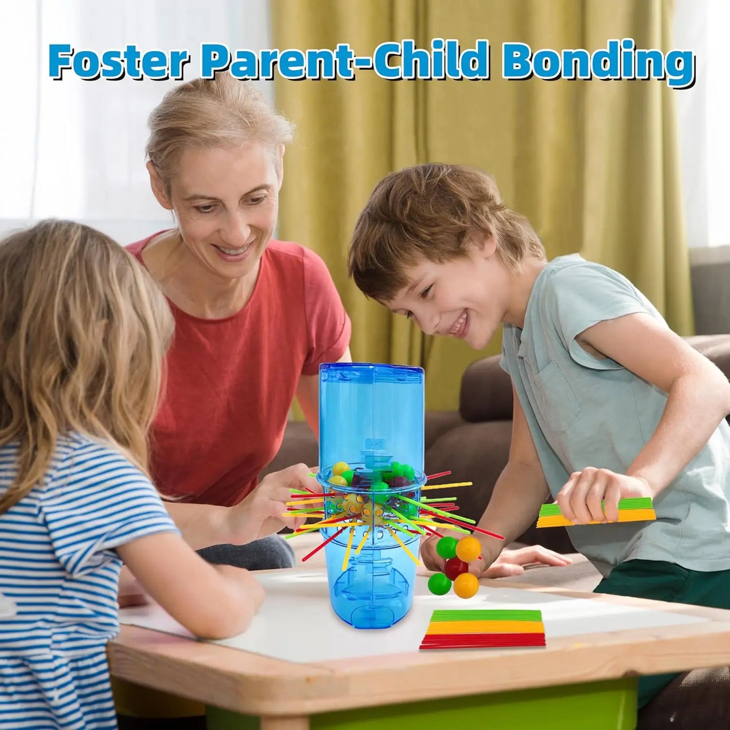 Don’t Let the Ball Fall – Family Strategy Board Game Fun Skill Game for Kids & Adults