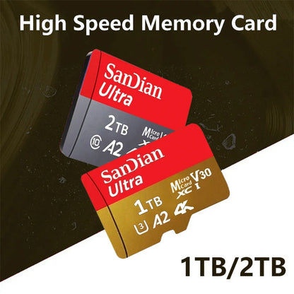 SanDian Ultra MicroSD Card – High-Speed V10 Memory Card 2TB/1TB/512GB/256GB