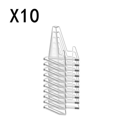 1-10 Pcs Clear Magnetic Card Holder Protective Case for Sports Trading Cards