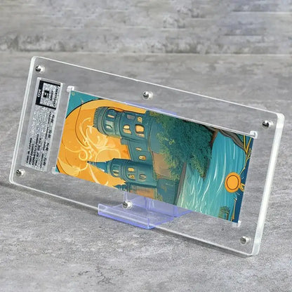 Comics Book Display Frame – Wall-Mounted Transparent Holder for Cards & Books