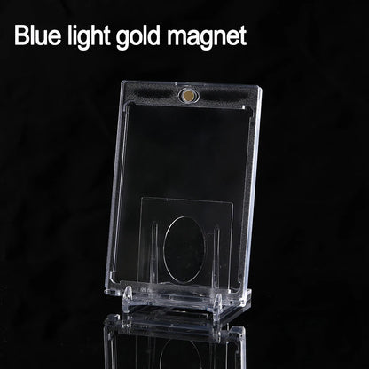 35PT Magnetic Clear Card Holder Protective Display Case – For Idol Photos, Sports Cards, Trading Cards & Collectibles