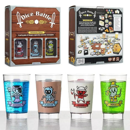 Heroes of Barcadia Board Game – Adult Party Strategy Game Tile-Based Dungeon & Drinking Adventure