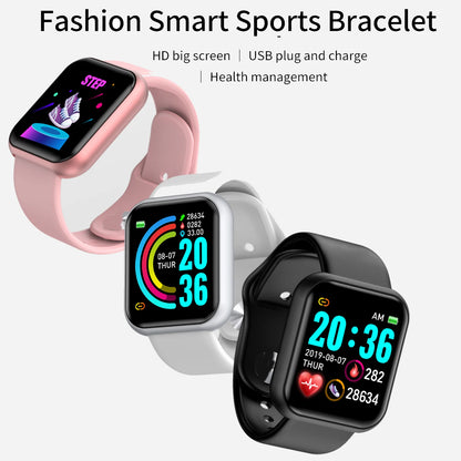 Sports Smartwatch for Women & Men – Fitness Tracker, Steps, Sleep, Alarm