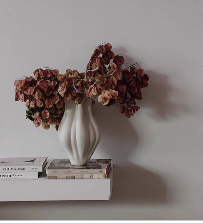 Modern Ceramic Tabletop Vase – Light Luxury Decorative Flower Vase