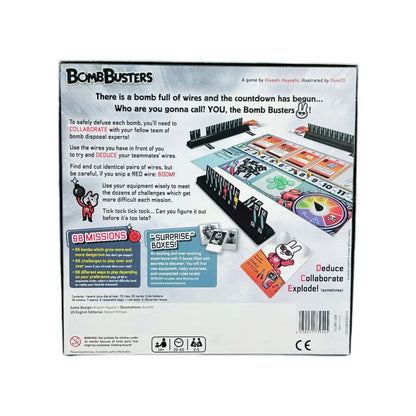 Bomb Busters – Cooperative Deduction Board Game 66 Missions