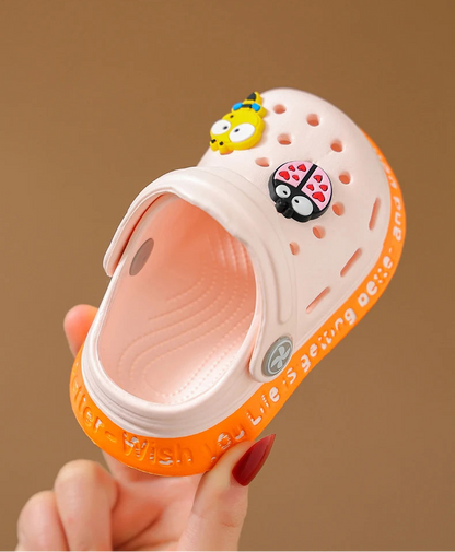 Cute Children's Soft Soled Anti-Slip Flip Flops for Indoor/Outdoor