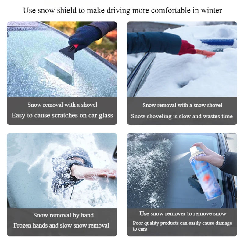 Car Rain Cover & Hail Protector – Waterproof Anti-UV 5-Layer Grid Design Hook Installation