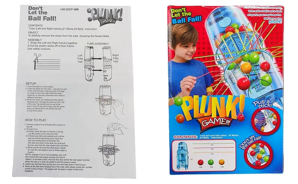 Don’t Let the Ball Fall – Family Strategy Board Game Fun Skill Game for Kids & Adults