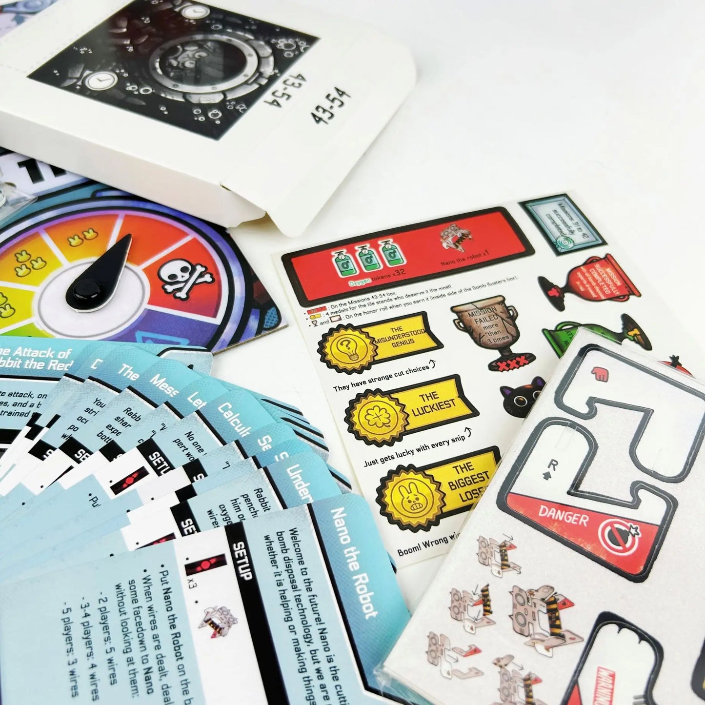 Bomb Busters – Cooperative Deduction Board Game 66 Missions