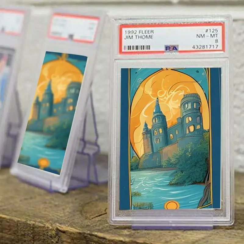 Comics Book Display Frame – Wall-Mounted Transparent Holder for Cards & Books