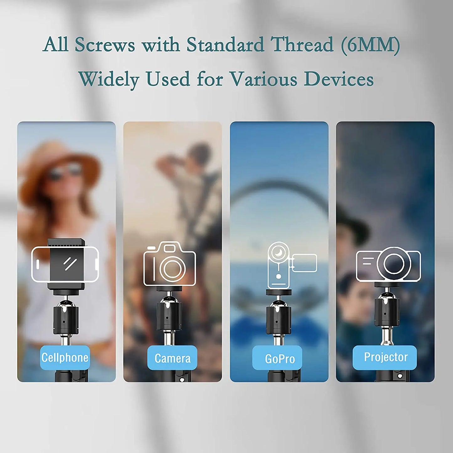 Adjustable LED Ring Light for Photography & Streaming | USB, 3 Sizes, 3 Light Modes