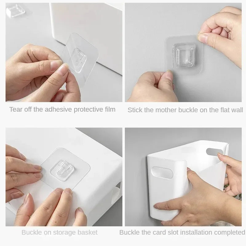 Wall Mounted Drawer Organizer Storage Box Large Capacity form Kitchen/Bedroom/Bathroom