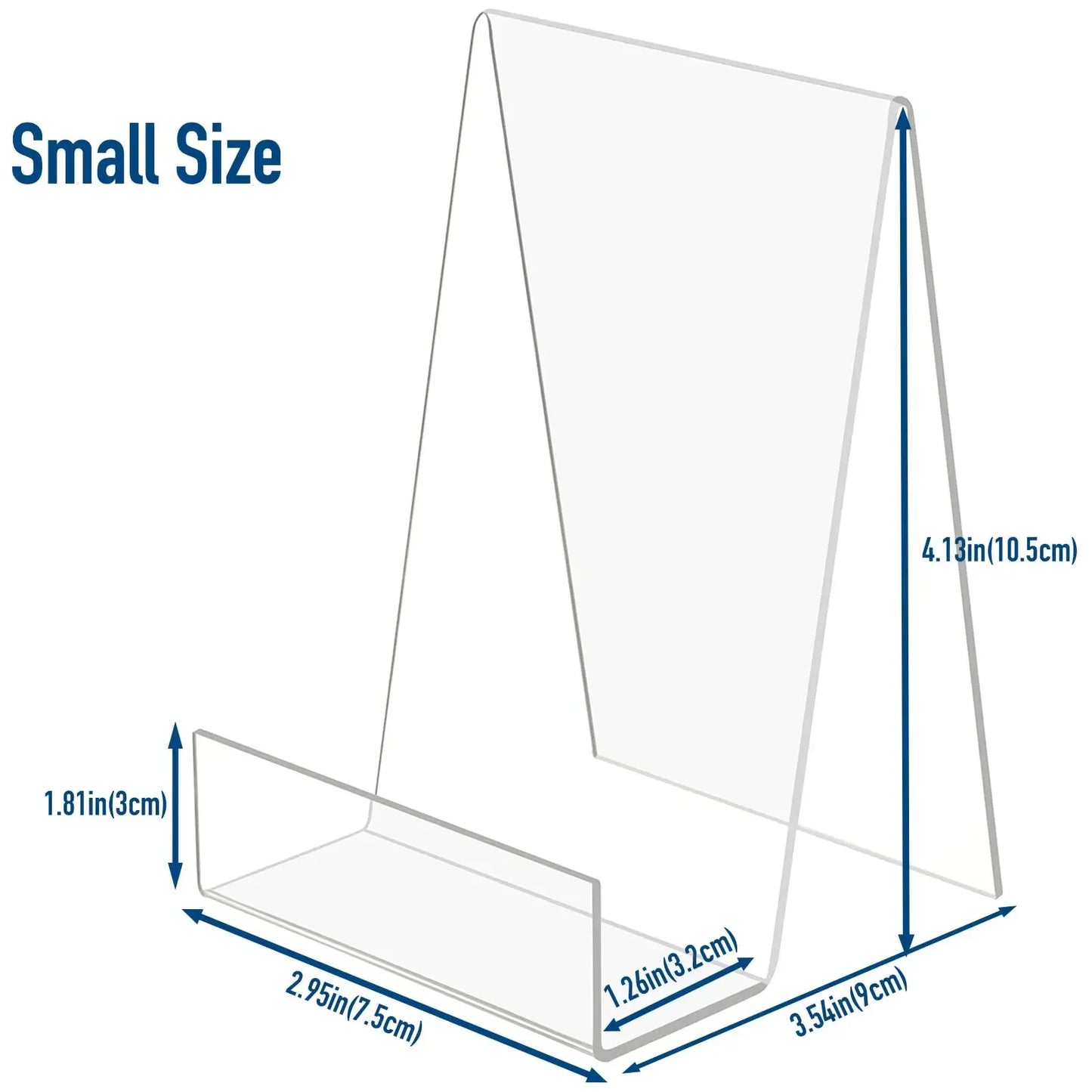 Comic Book Display Stand – Acrylic Holder, Clear Book & Magazine Frame