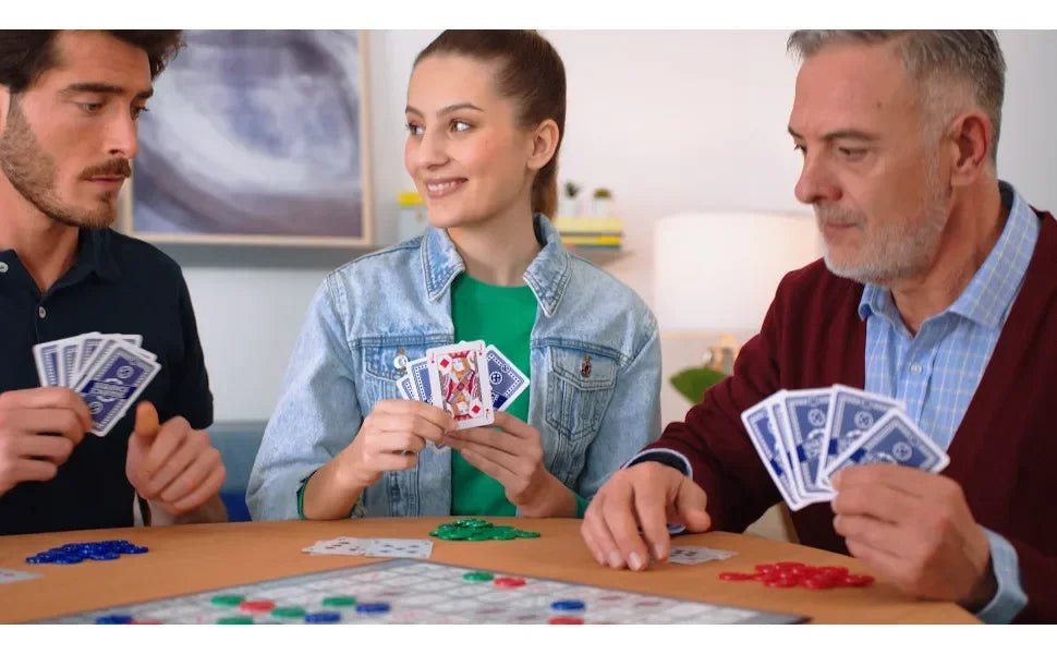 Sequence Strategy Game – Large Board, 2–12 Players, Family & Party Game