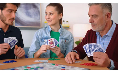 Sequence Strategy Game – Large Board, 2–12 Players, Family & Party Game